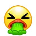 Эмодзи Duck Emoji 🤮
