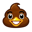 Эмодзи Duck Emoji 💩
