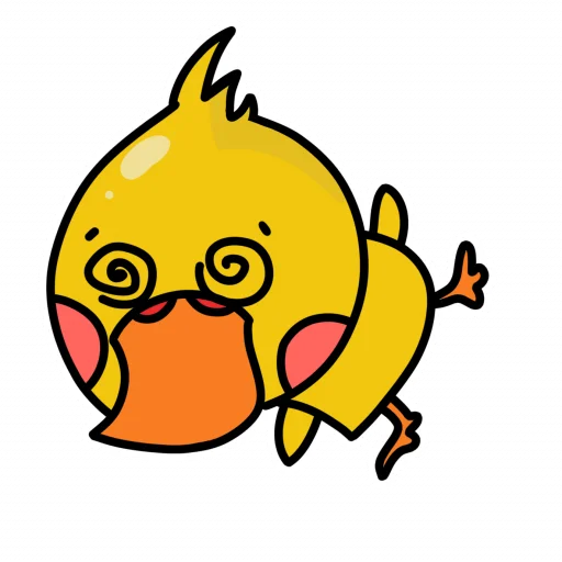 Telegram stickers Duck from China