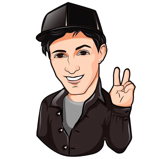 Pavel Durov sticker ✌️