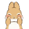 Dwarf Bunny emojis 🐰