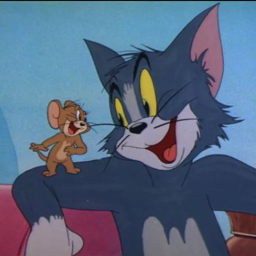 Эмодзи dope Tom & Jerry 😈