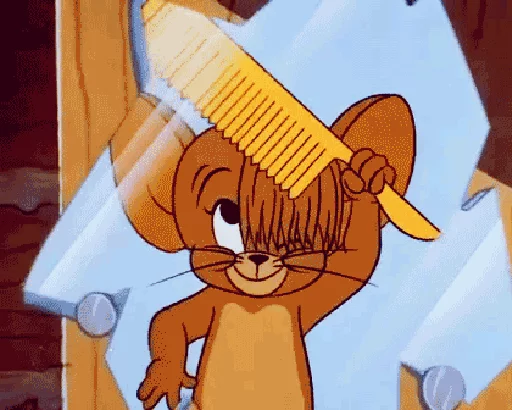 Telegram Sticker «dope Tom & Jerry» 💇‍♂