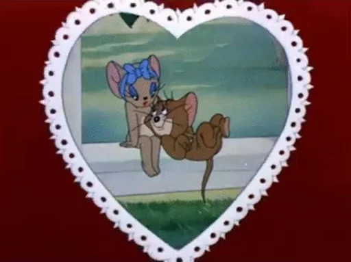 Стикер Telegram «dope Tom & Jerry» 🤗