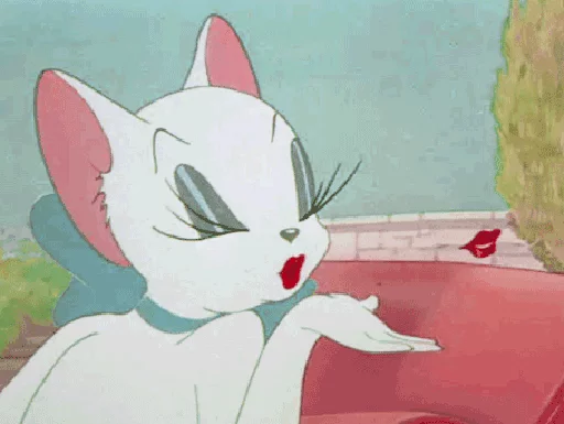 Стикер Telegram «dope Tom & Jerry» 😘