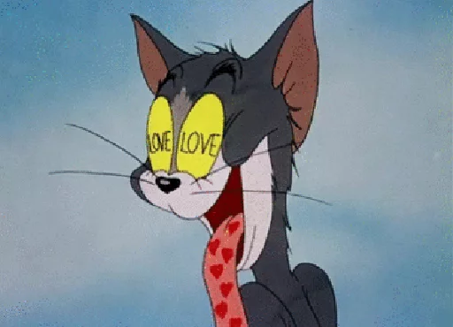 Эмодзи dope Tom & Jerry 😍