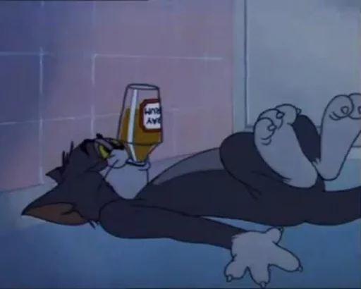 Эмодзи dope Tom & Jerry 😁