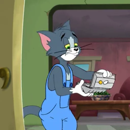Эмодзи dope Tom & Jerry 😣