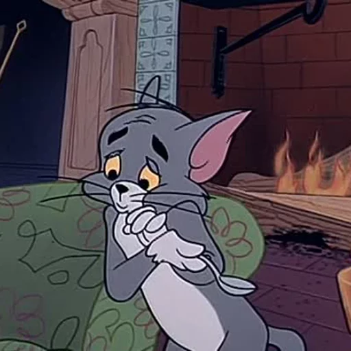 Стикер Telegram «dope Tom & Jerry» 🙂