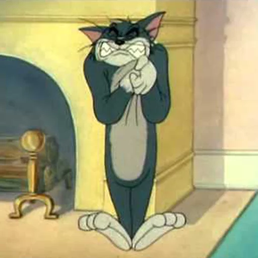 Стикер Telegram «dope Tom & Jerry» 😵
