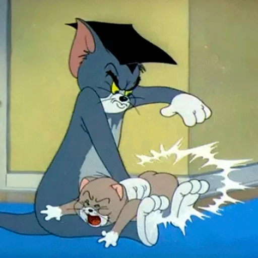 Эмодзи dope Tom & Jerry 👏