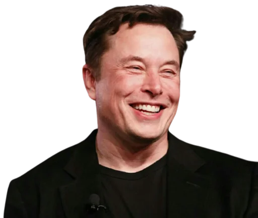 Telegram stickers Elon Musk