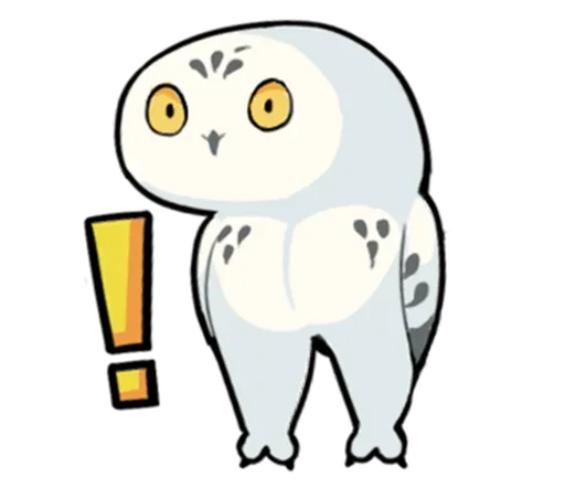 Energetic Snowy Owls sticker 👹