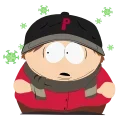 Eric Cartman Animated  stiker 🦠