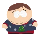 Eric Cartman Animated  sticker 🎄
