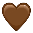 Love Emoji ❤ sticker 🤎