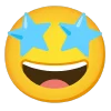 Telegram emoji light blue