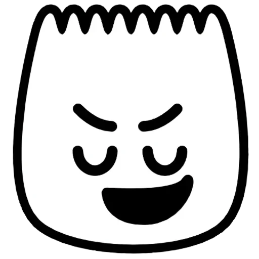 TikTok Emoji sticker 😼