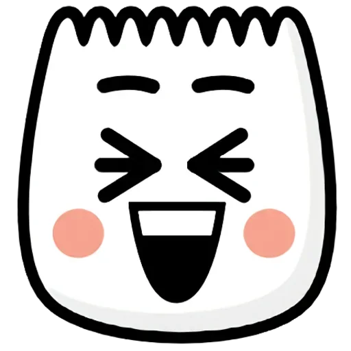 TikTok Emoji sticker 😆