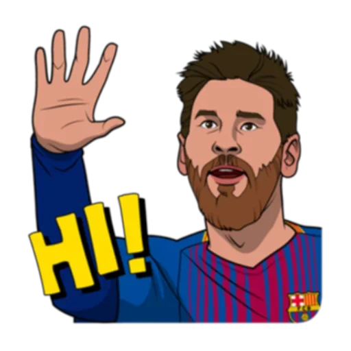 Telegram stickers FC Barcelona