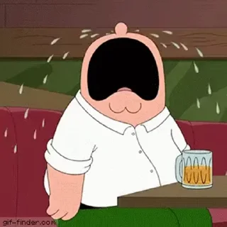 Family Guy sticker 😢