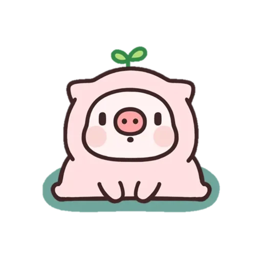 Pig sticker 🌱