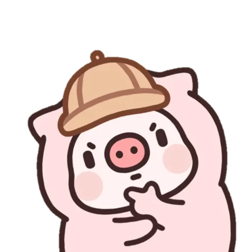 Pig sticker 🤔
