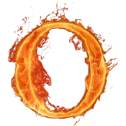 Fire and Flames emoji 🔤