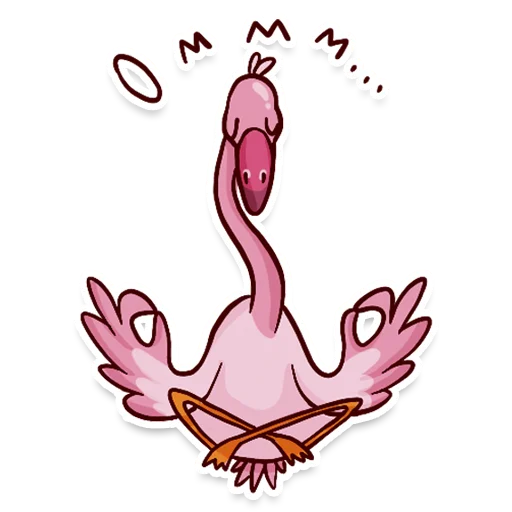Flamingo sticker ?