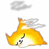 Flamy Cat emoji 😴
