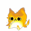 Telegram emojis Flamy Cat Emoji