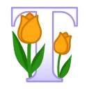 Flowers Font emoji 🌷