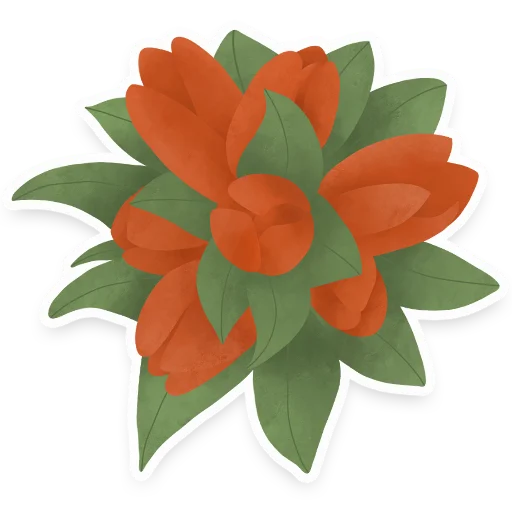flowers stiker 🌷