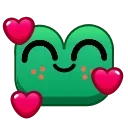 Frog Emoji Pack sticker 🥰
