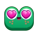 Frog Emoji Pack sticker 😍