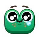 Frog Emoji Pack sticker 😢
