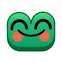 Frog Emoji Pack sticker ☺️