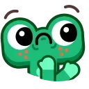 Froggo In Love sticker 👏