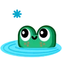 Froggo In Love sticker ☺️