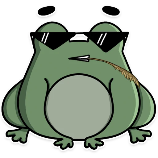 Frog's Fine Box sticker 😎
