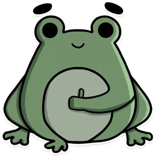 Telegram Sticker «Frog's Fine Box» 👍