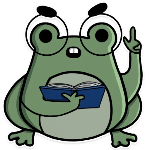 Frog's Fine Box sticker 🧠