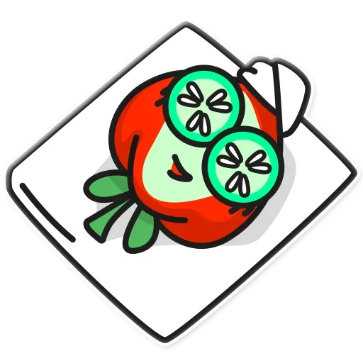 Fruit party stiker 💆‍♀