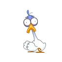 Funky Goose emoji 😰