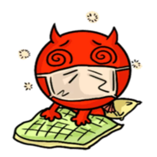 Funny Devil sticker 😷