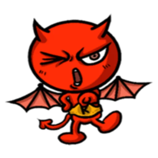 Funny Devil stiker 😠