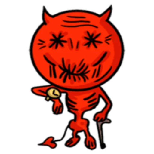 Funny Devil stiker 👴