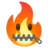fire 1 emoji 🤐