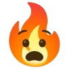 fire 1 emoji 😧