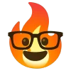 fire 1 emoji 🤓